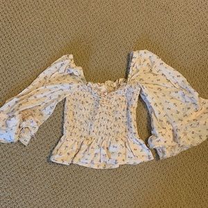 Off the shoulder blouse